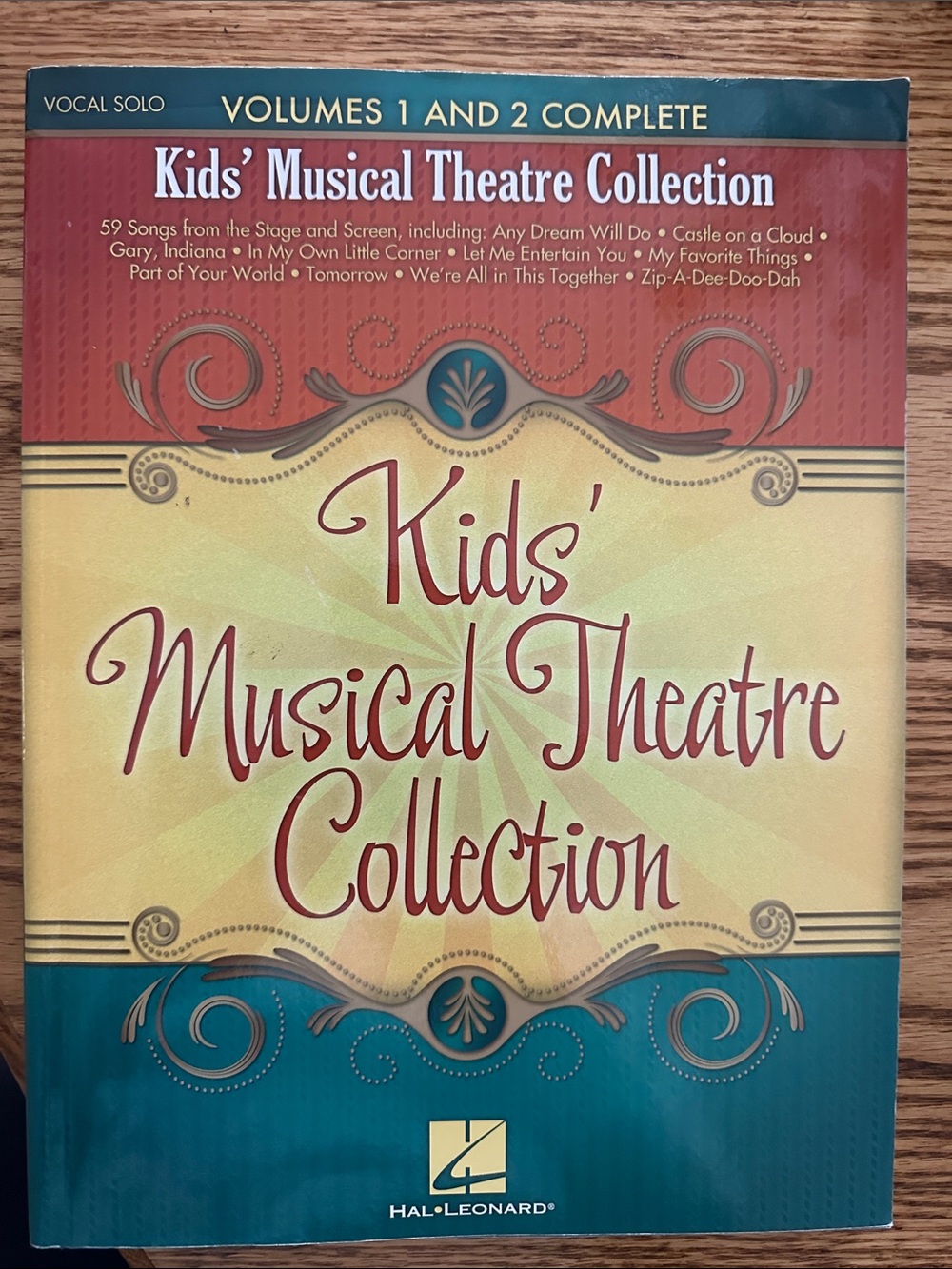 Kids' Musical Theatre Collection - Yellow/Teal Cover